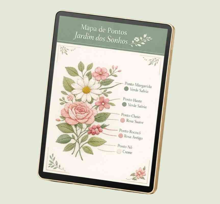 Mapa de Puntadas Jardín de los Sueños